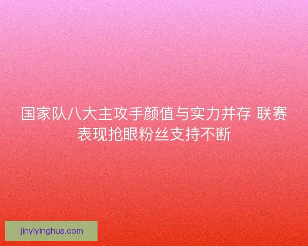 国家队八大主攻手颜值与实力并存 联赛表现抢眼粉丝支持不断